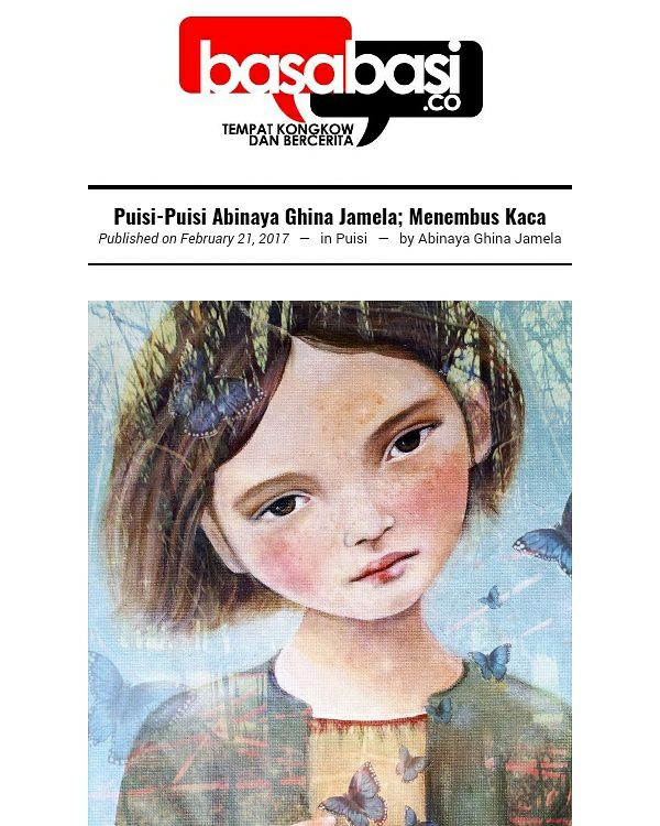 Puisi-puisi Abinaya Ghina Jamela&nbsp;(Basabasi.co)